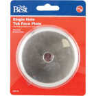 Do it Best One-Hole Brushed Nickel Bath Drain Face Plate Image 2