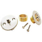 Do it Best Brushed Nickel Trip Lever Bath Drain Trim Kit Image 1
