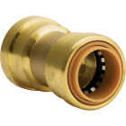 QuickFitting 3/4 In. x 3/4 In. Push-to-Connect Brass Polybutylene Transition (Conversion) Coupling Image 5
