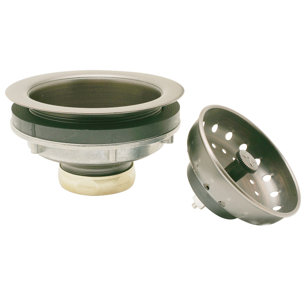 Do it Best Basket Strainer Assembly, Venetian Bronze