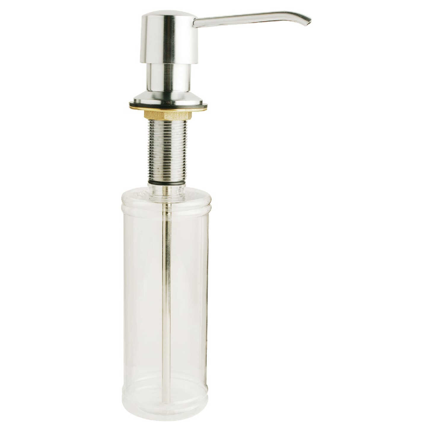 Do it Best Stainless Steel Clear Body Soap Dispenser Image 1