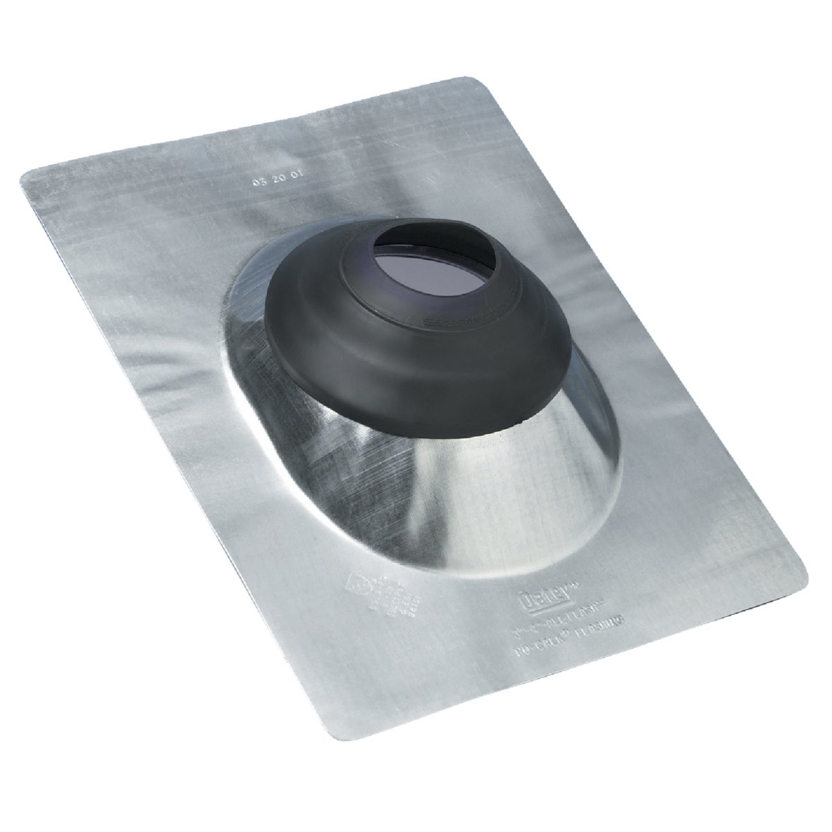 Oatey No-Calk 3 In. Galvanized Roof Pipe Flashing Image 1
