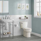 American Standard Colony3 Bone Round Bowl 1.28 GPF Toilet-to-Go Image 2