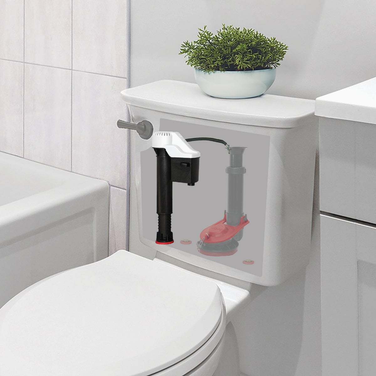 Korky QuietFill Toilet Fill Valve  Image 5