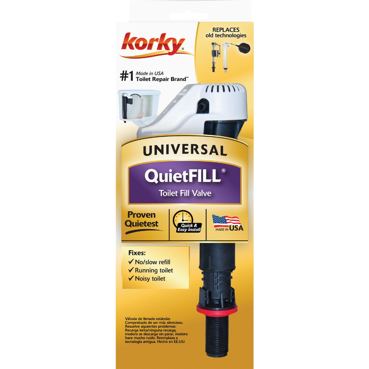 Korky QuietFill Toilet Fill Valve  Image 6
