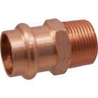 NIBCO 1/2 In. Press x 1/2 In. Male Copper Adapter Image 1