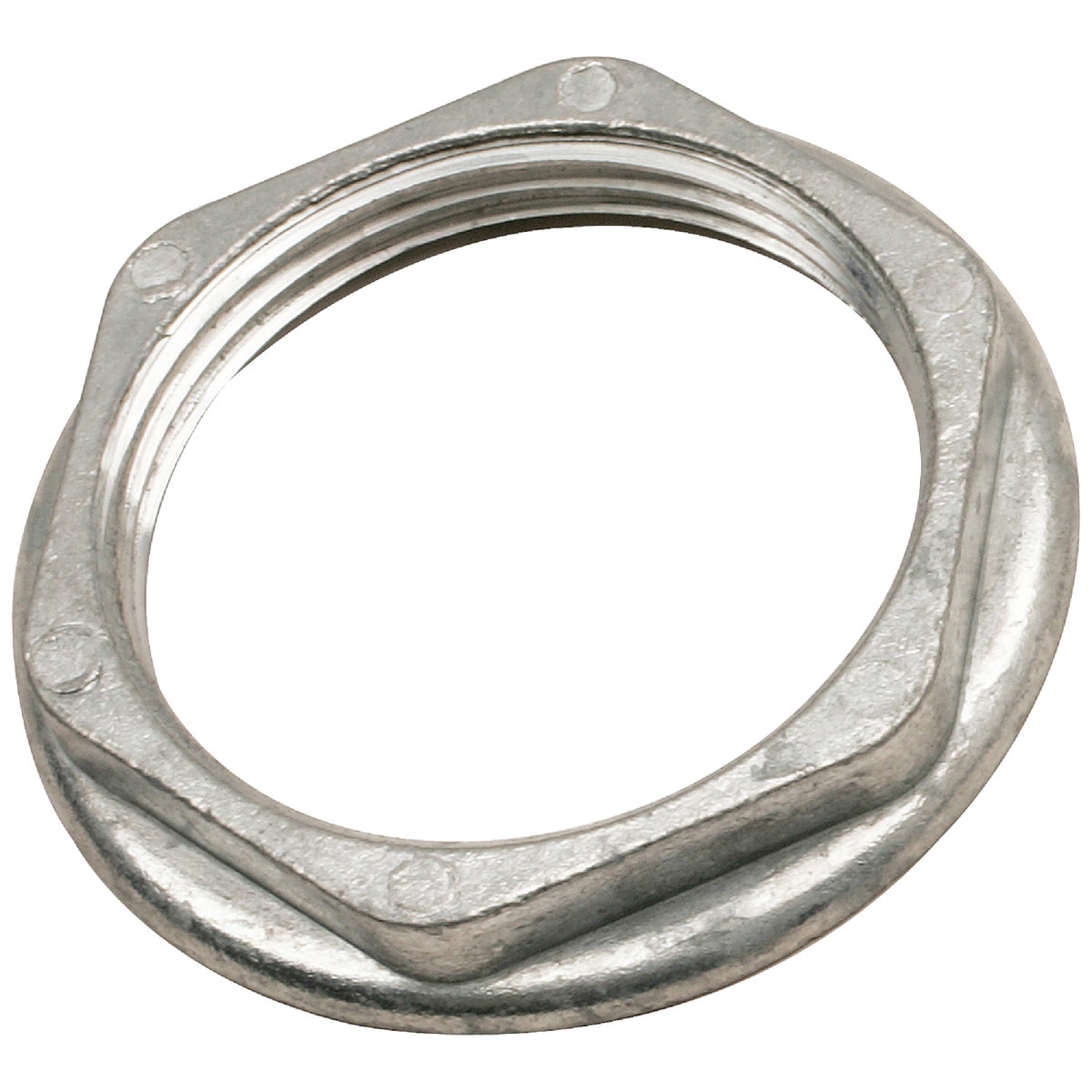 Do it Best 1-1/2 In. Metal Zinc Jam Nut Image 1