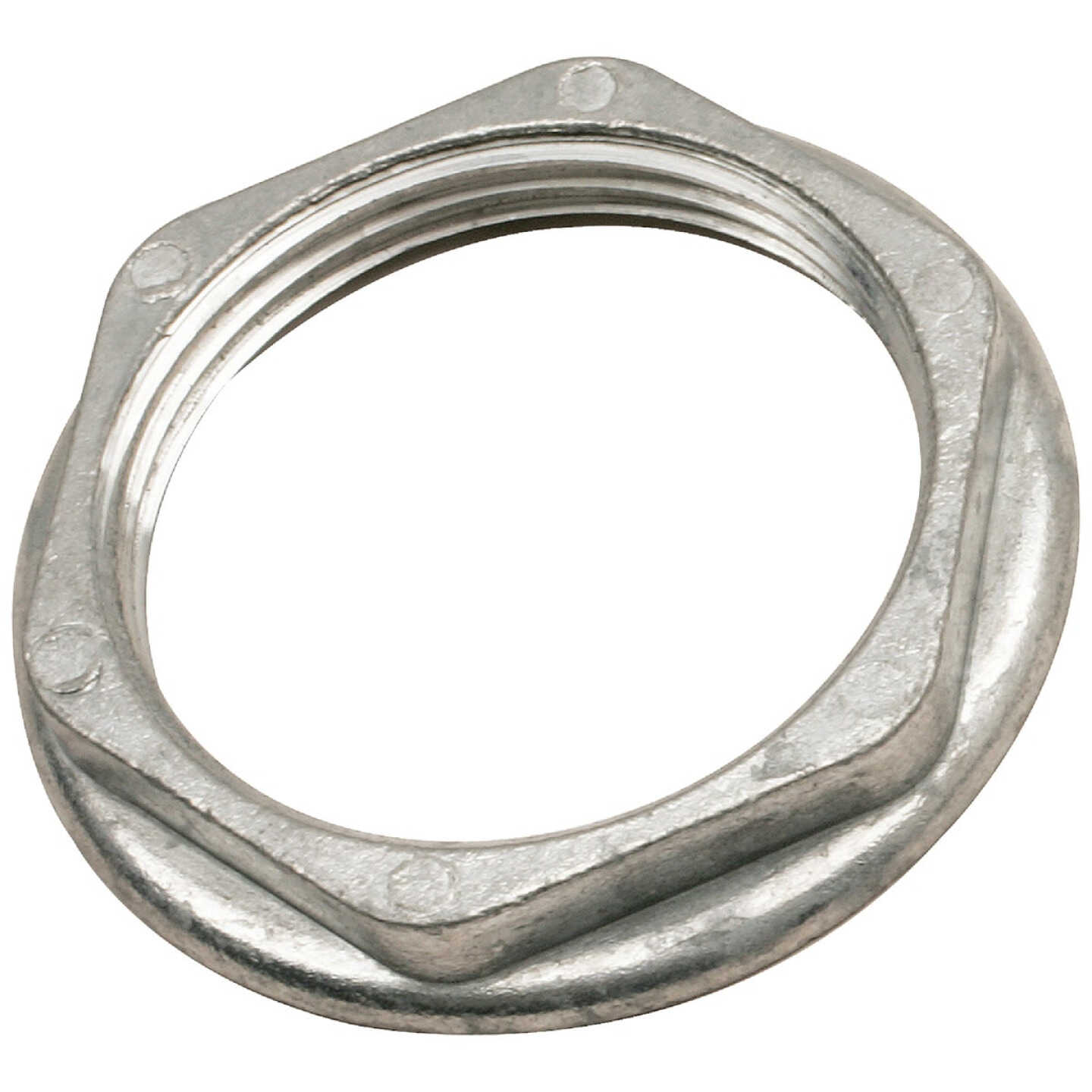 Do it Best 1-1/2 In. Metal Zinc Jam Nut Image 1