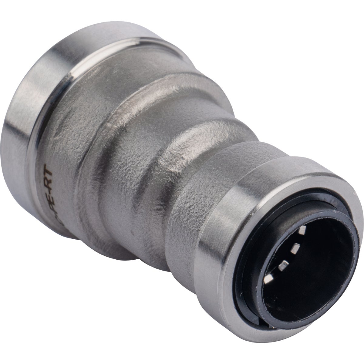 QuickFitting 3/4 In. x 1/2 In. Push-to-Connect Stainless Steel Reducing Coupling Image 7