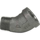 Anvil 1-1/4 In. 45 Deg. Street Malleable Black Iron Elbow (1/8 Bend) Image 1