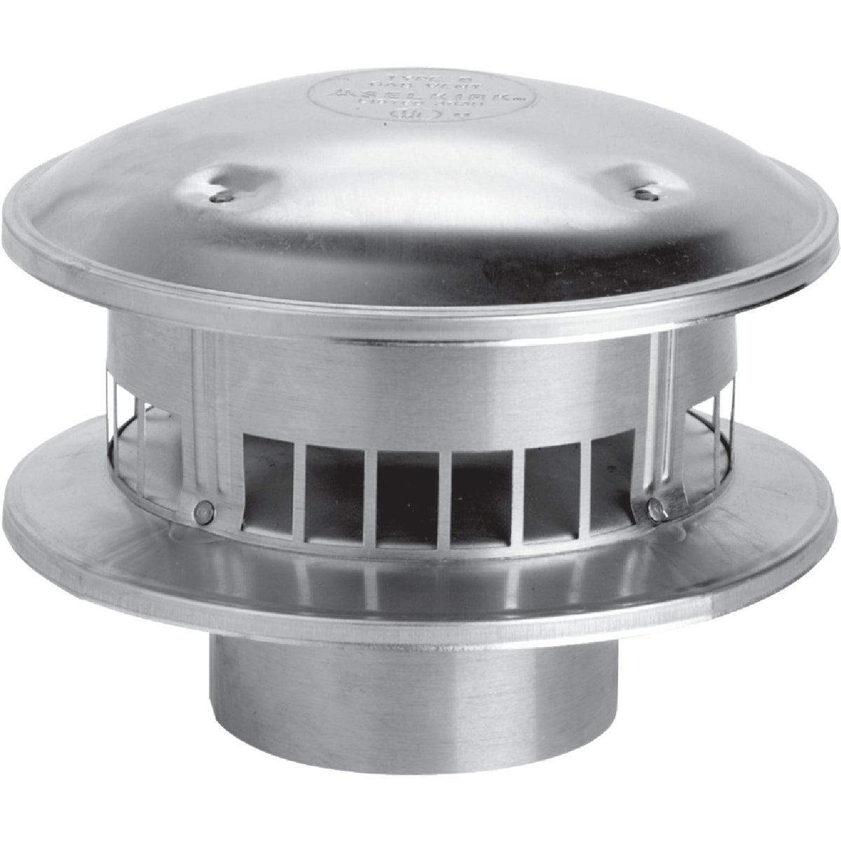 SELKIRK RV 3 In. x 6 In. x 3-1/4 In. Gas Vent Cap Image 2