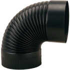 Imperial Single Wall 90 deg 6 In. Crimped Elbow Image 1