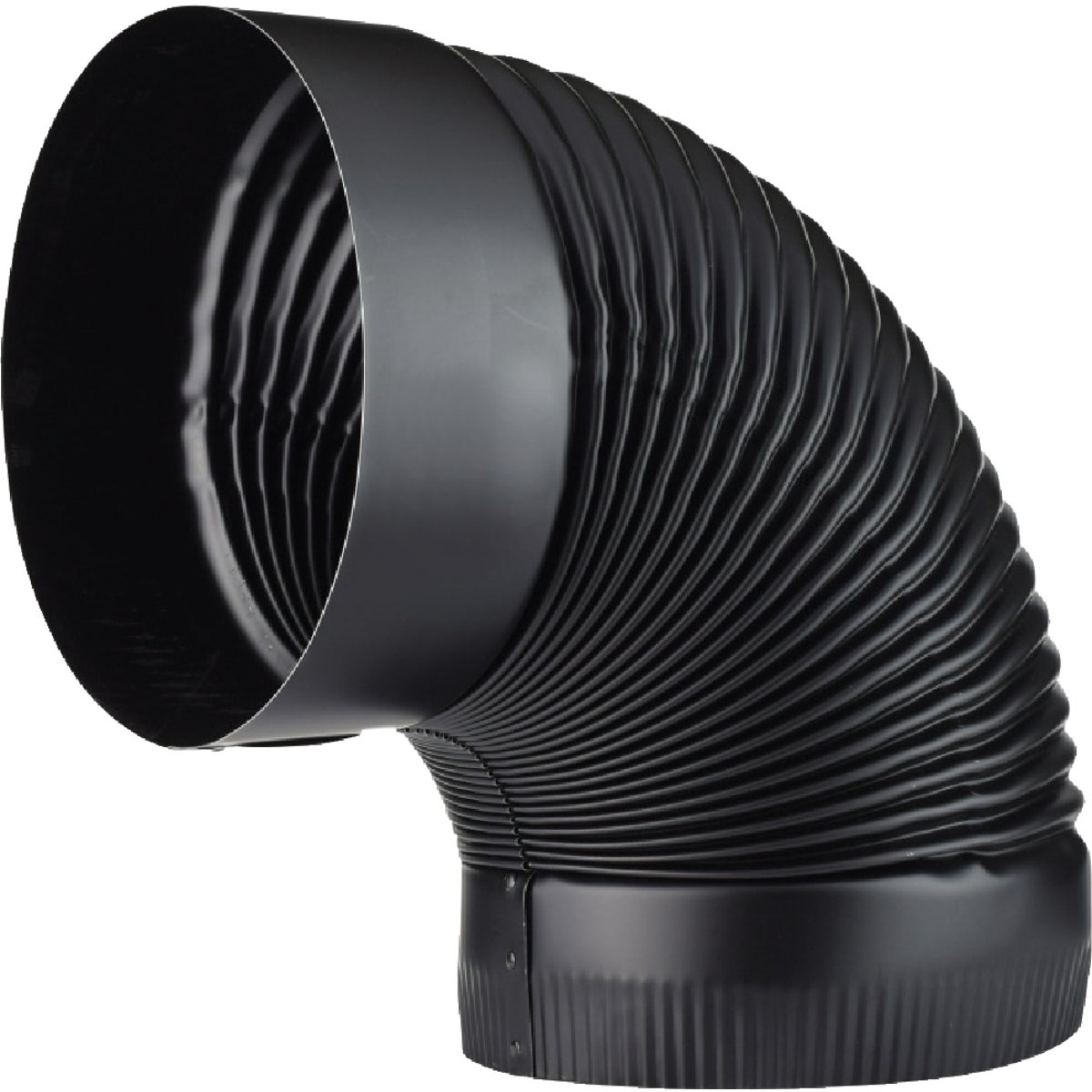 Imperial Single Wall 90 deg 8 In. Crimped Elbow Image 4
