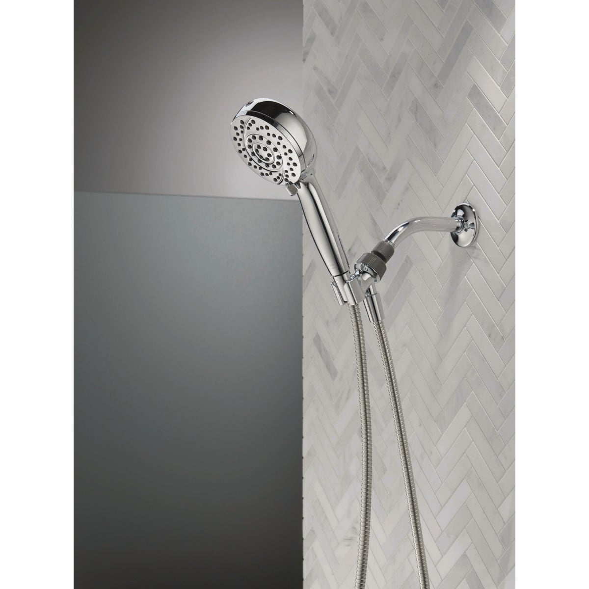 Delta ProClean 6-Spray 1.75 GPM Hand Shower, Chrome Image 2