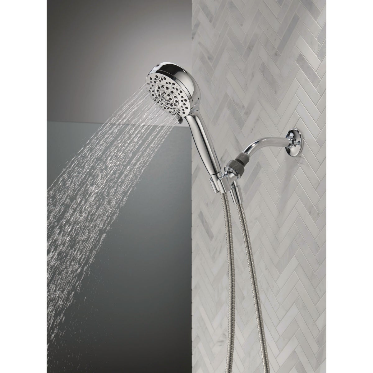 Delta ProClean 6-Spray 1.75 GPM Hand Shower, Chrome Image 5