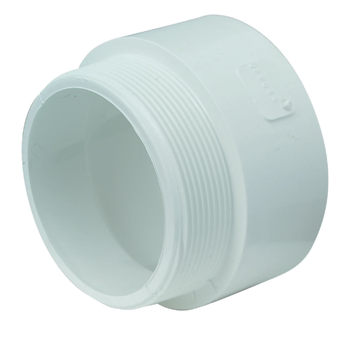 Charlotte Pipe 4 In. Hub x 4 In. MIP Schedule 40 DWV PVC Adapter