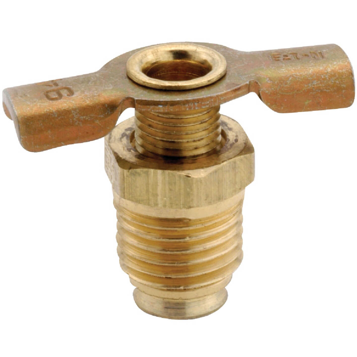 Anderson Metals 1/8 In. MIP Brass 150 psi Drain Cock Image 1