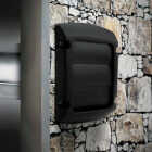 Dundas Jafine ProVent 4 In. Black Louvered Dryer Vent Hood Image 2