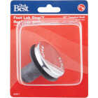 Do it Best Toe-Touch 3/8 In. Thread Tub Drain Stopper Cartridge in Polished Chrome Image 1