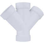 Charlotte Pipe 2 In. Schedule 40 DWV PVC Double Wye Image 1
