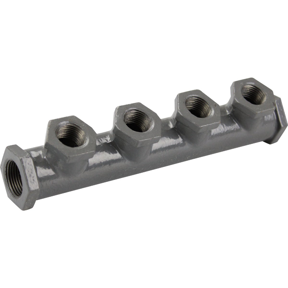 Pro-Flex 1/2 In. x 1/2 In. FIP CSST Iron Manifold with (4) 1/2 In. Ports