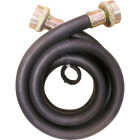 Lasco 3/4 In. x 4 Ft. Rubber Washing Machine Hose Image 1