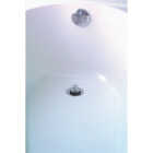 Keeney Plastic Bath Drain with Polished Chrome Lift'n Turn Image 2
