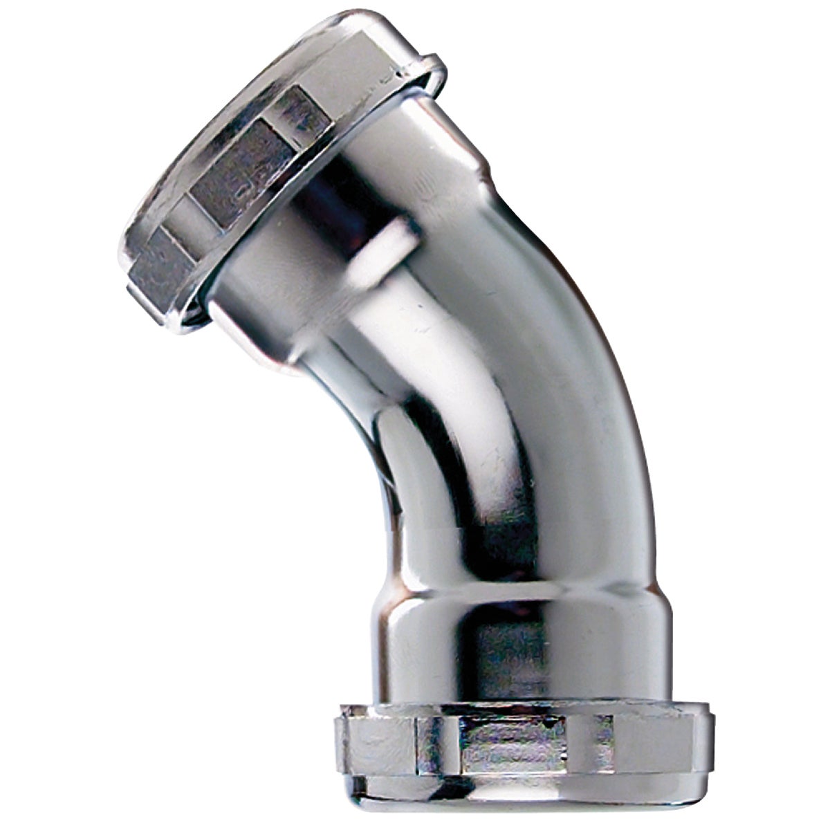 Keeney 1-1/2 In. Chrome-Plated Elbow