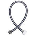 Do it Best 1/2 In. FIP x 7/8 In. BC x 16 In. Braided Stainless Steel Toilet Supply Line Image 1