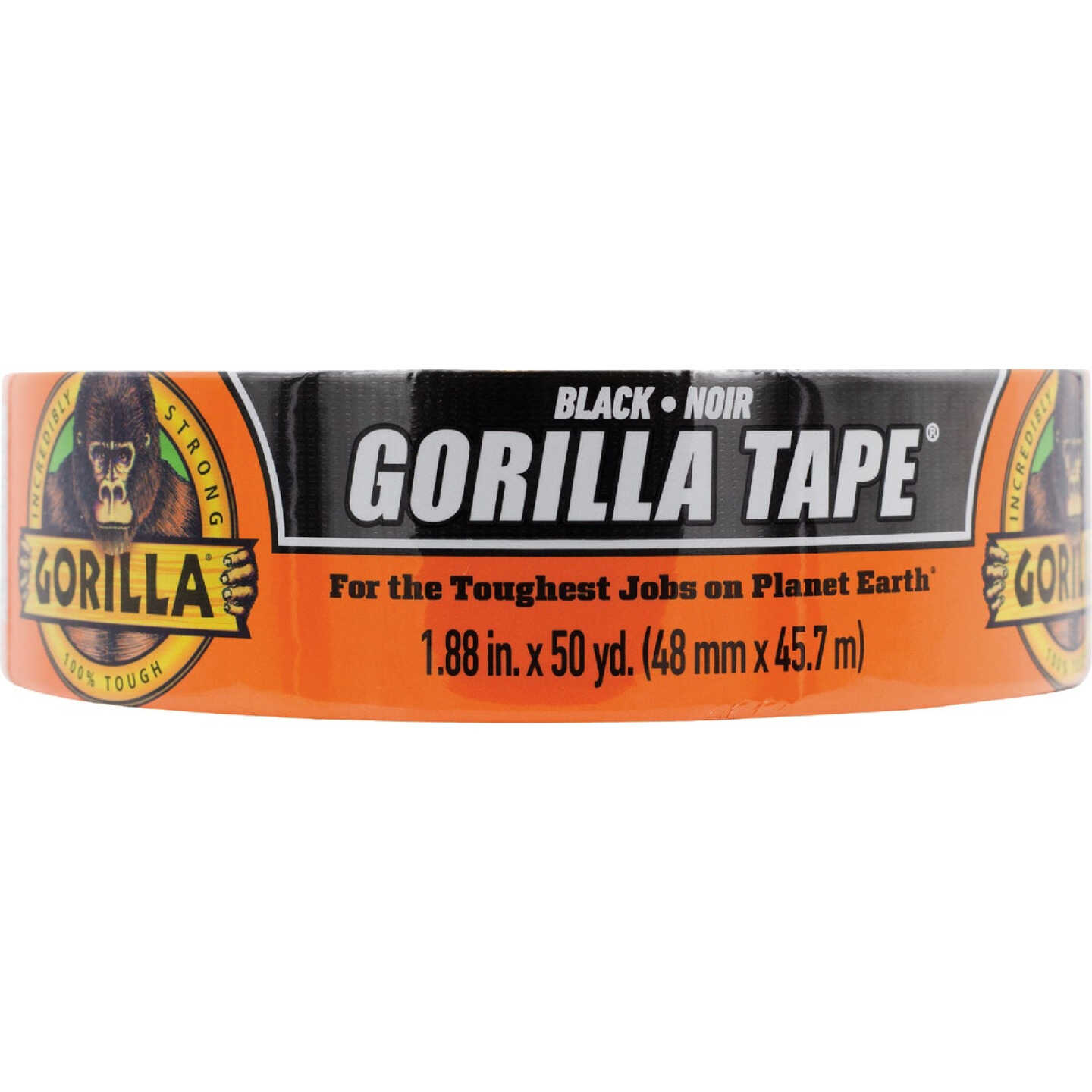Gorilla 1.88 In. x 50 Yd. Heavy-Duty Duct Tape, Black Image 1