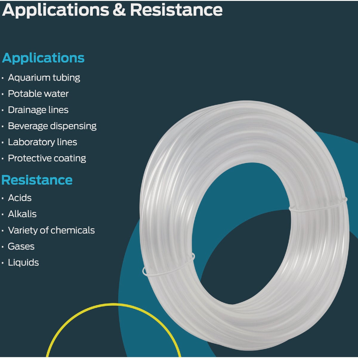 Eastman EZ-Flo 10 Ft. Clear Vinyl Tubing 1/4 In. ID x 3/8 In. OD Image 5