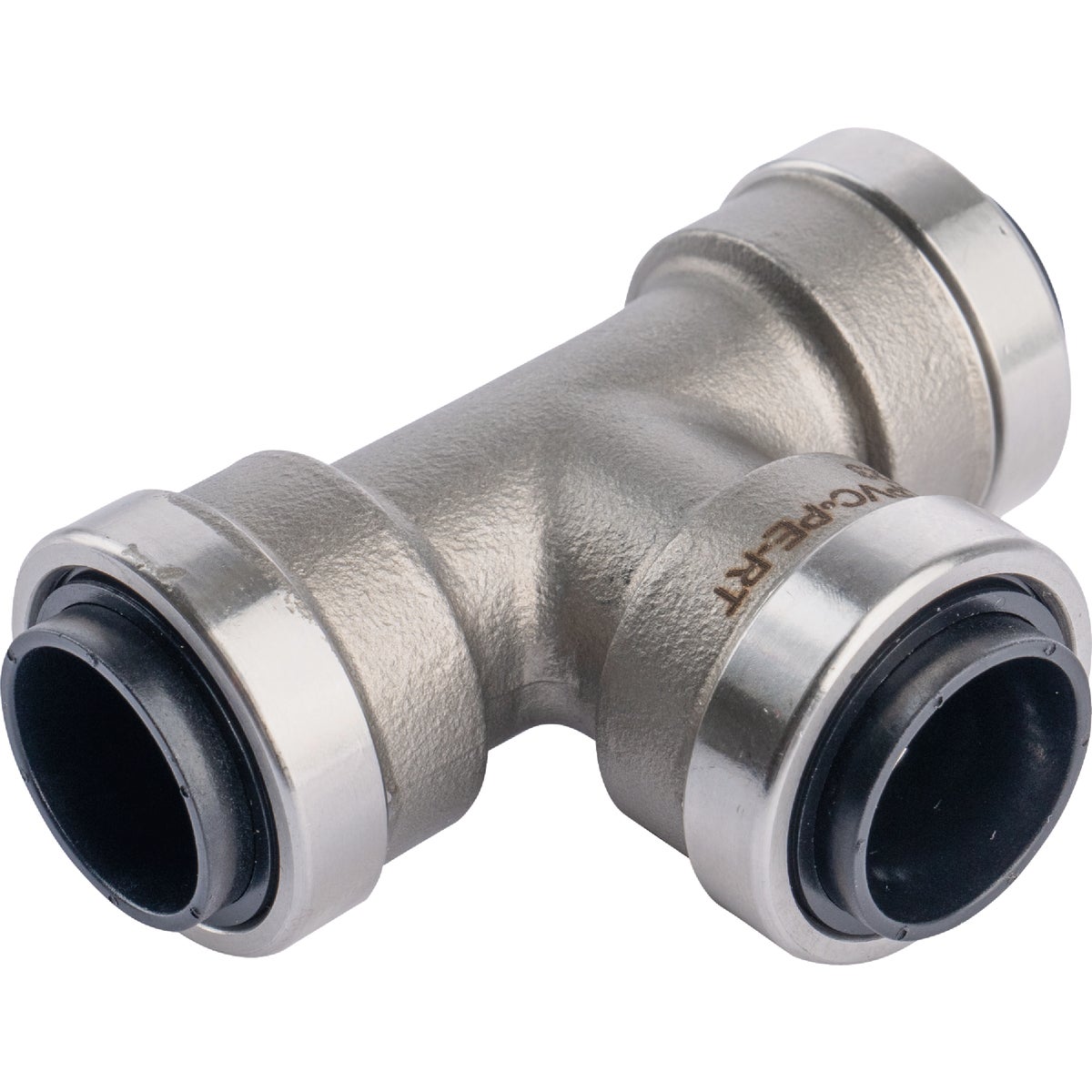 QuickFitting 1/2 In. x 1/2 In. x 1/2 In. Push-to-Connect Stainless Steel Tee Image 6