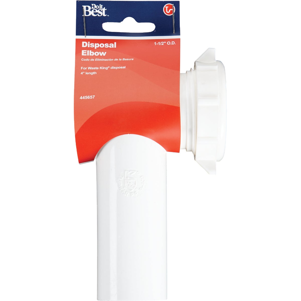 Do it Best 1-1/2" Waste King Disposal Elbow Image 2