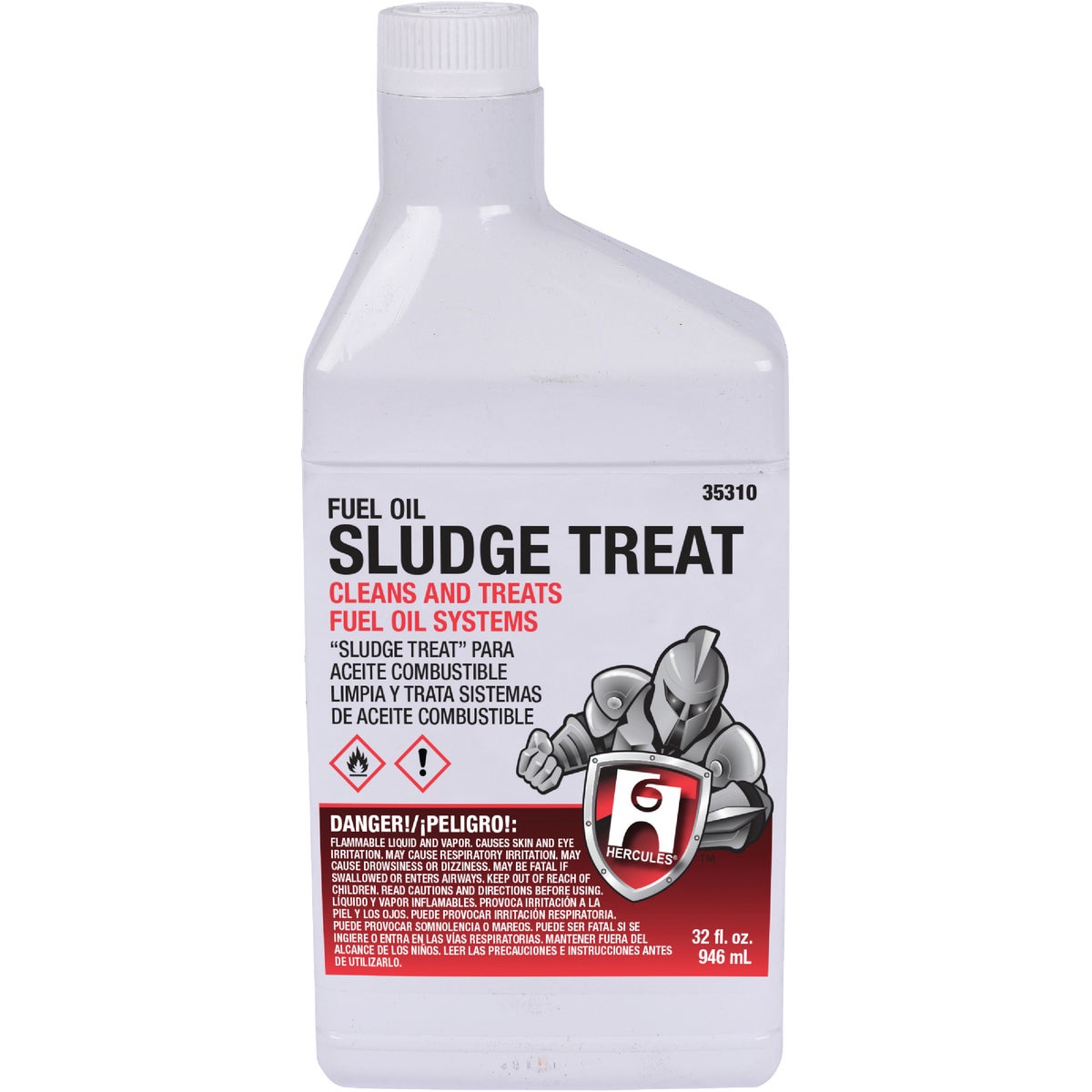 Hercules 32 Oz. Sludge Treat Fuel Oil Treatment