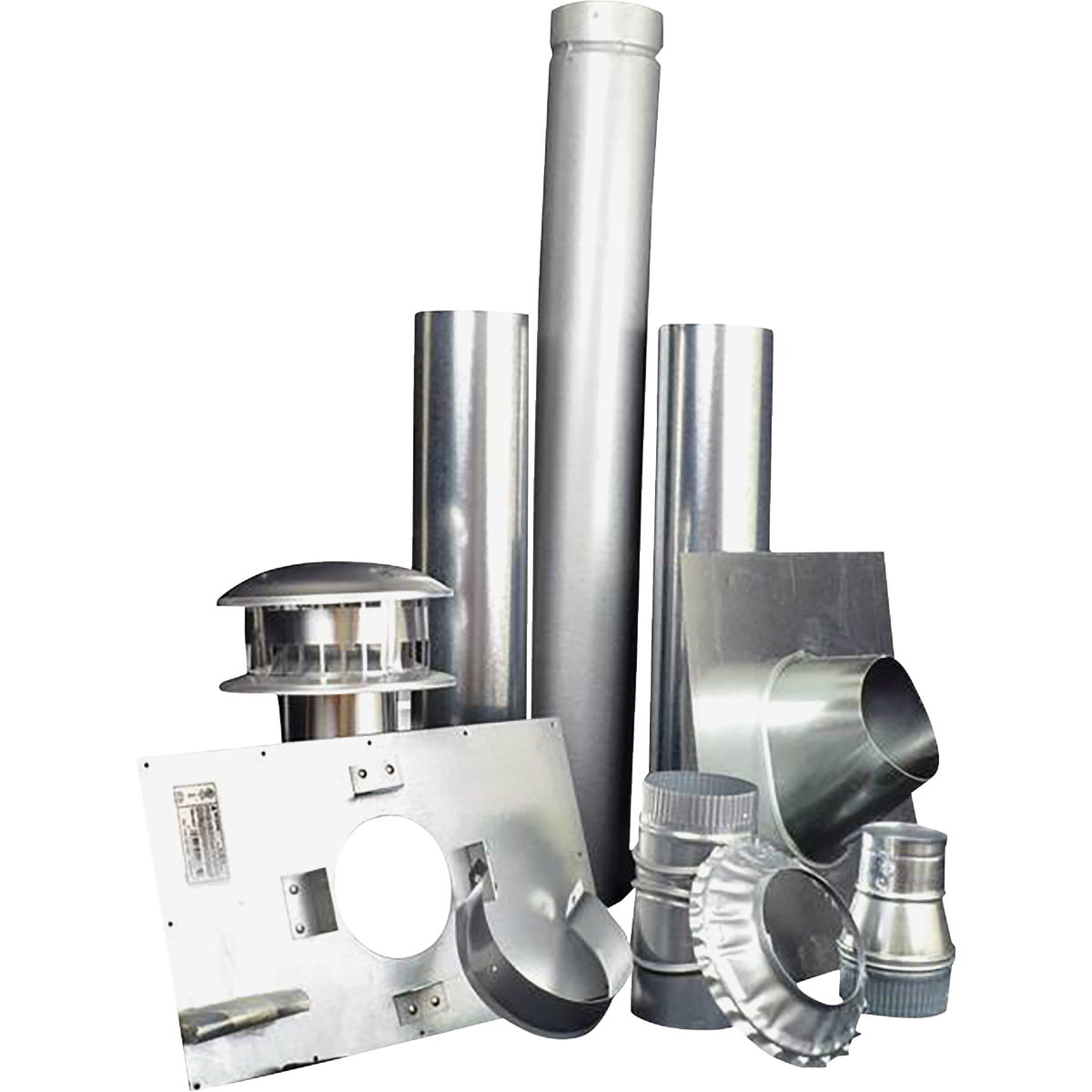 MR. HEATER Vertical Garage Heater Vent Kit (10-Piece) Image 1