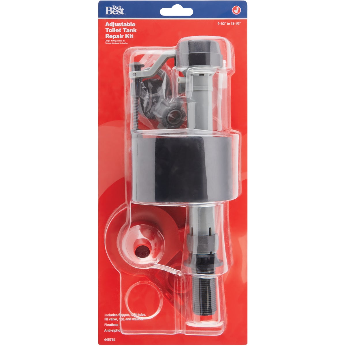 Do it Best 9-1/2 In. to 13-1/2 In. Plastic Ballcock Image 2