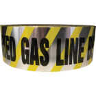 Pro-Flex Pro-Poly 2 In. x 100 Ft. Direct Burial Gas Line Caution Tape Image 1