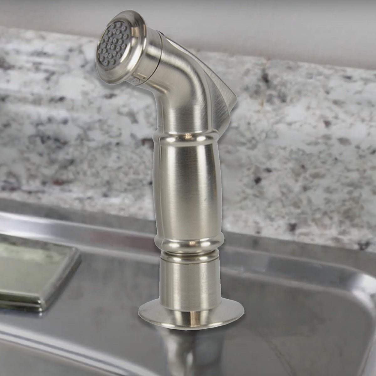 Danco Brushed Nickel Faucet Hose Guide Image 2