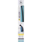 Zenith Zenna Home NeverRust 50 In. to 72 In. Adjustable Fixed or Tension Curved Shower Rod in Matte Black Image 2