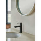 Moen Rinza 1-Handle Lever Centerset Bathroom Faucet, Matte Black Image 3