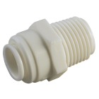 Anderson Metals 3/8 In. x 3/8 In. MPT Push-In Plastic Connector Image 1