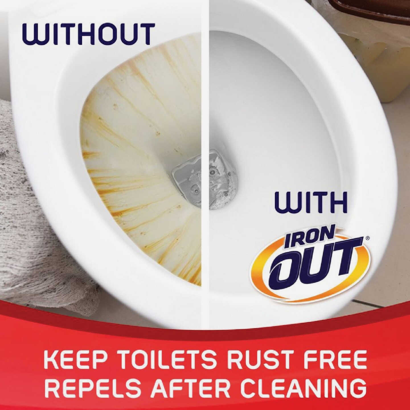 Iron Out Automatic Toilet Bowl Cleaner, 2 Use Image 4