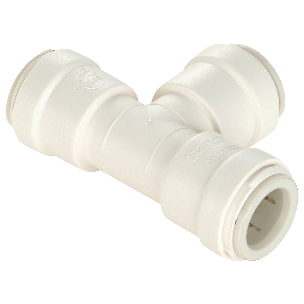 Watts 3/8 In. x 3/8 In. x 3/8 In. Quick Connect Plastic Tee Image 1