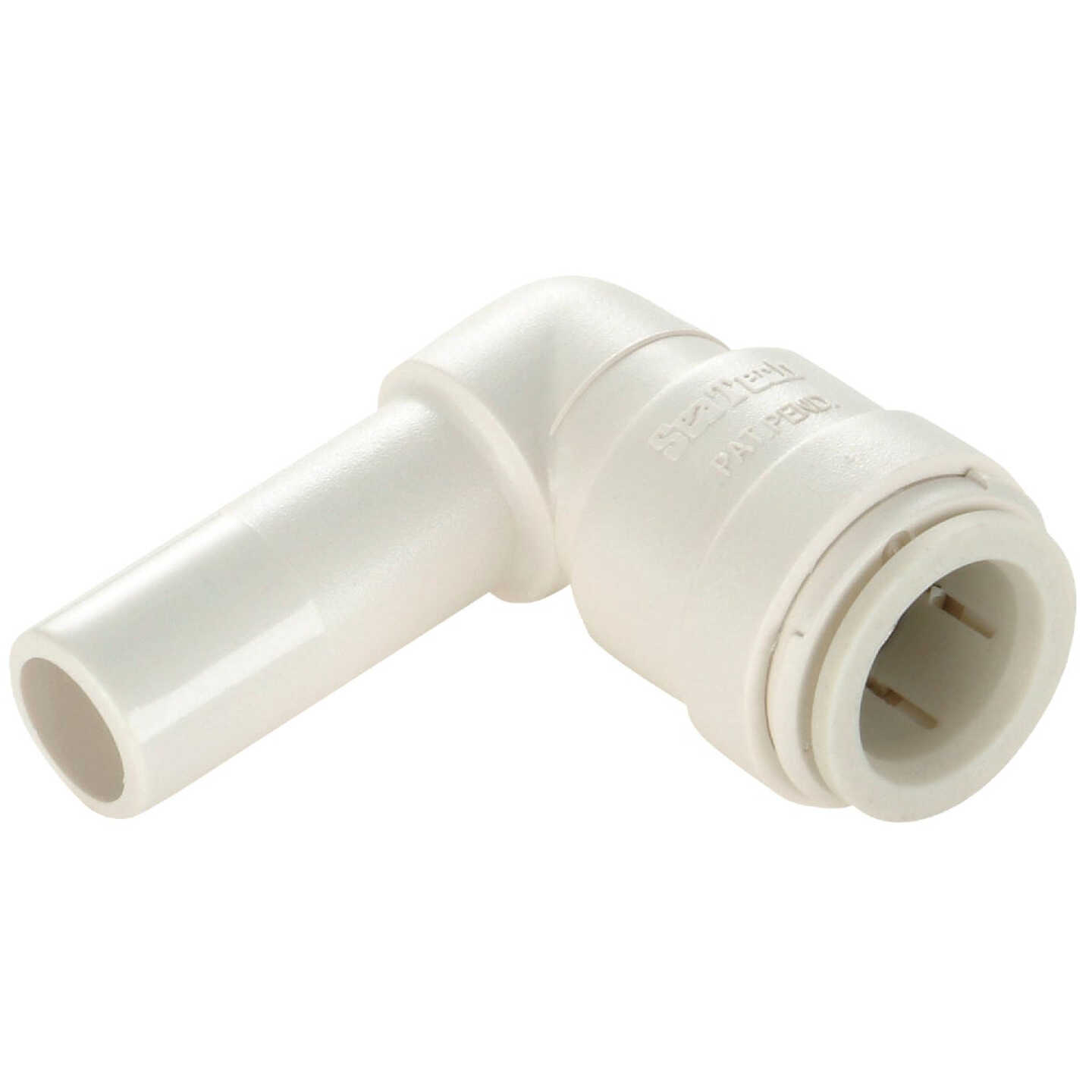 Watts 1/2 In. CTS 90 Deg. Quick Connect Stackable Plastic Elbow (1/4 Bend) Image 1