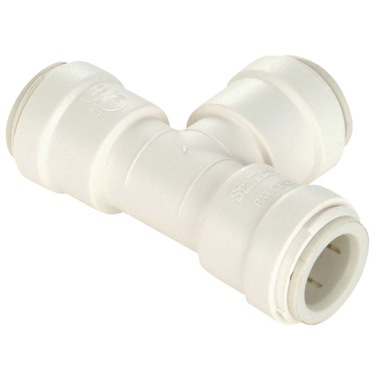 Watts 1/2 In. x 1/2 In. x 1/2 In. Quick Connect Plastic Tee Image 1