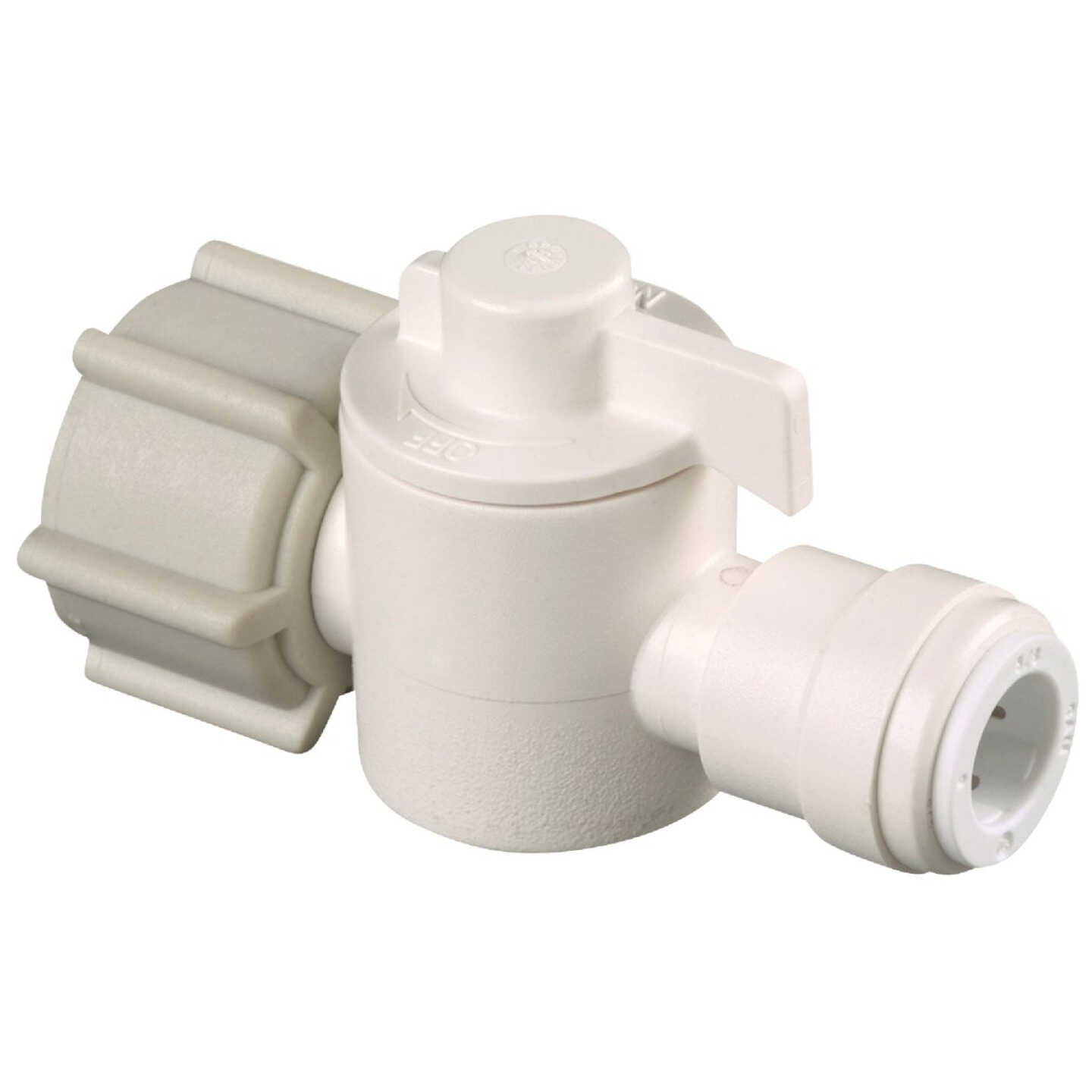 Watts 1/2 In. FPT X 1/4 In. CTS Plastic Push Valve Image 1
