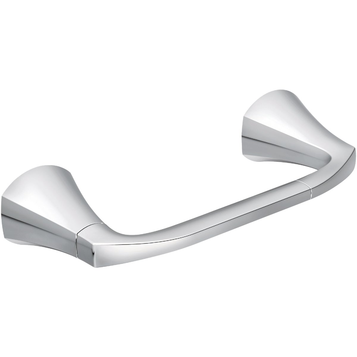 Moen Lindor Wall Mount Pivoting Toilet Paper Holder, Chrome Image 1