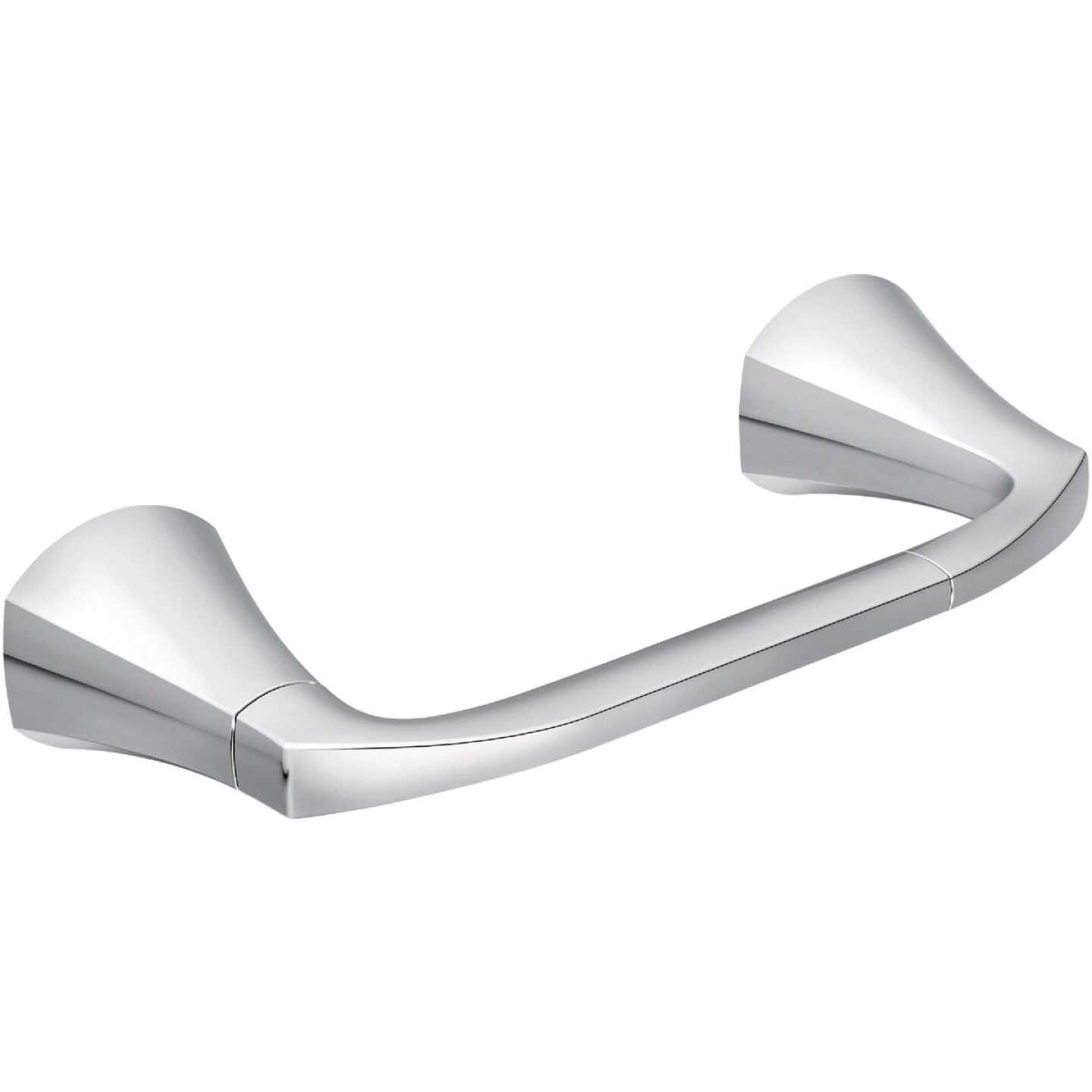 Moen Lindor Wall Mount Pivoting Toilet Paper Holder, Chrome Image 1