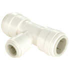 Watts 3/4 In. x 3/4 In. x 1/2 In. Reducing Quick Connect Plastic Tee Image 1