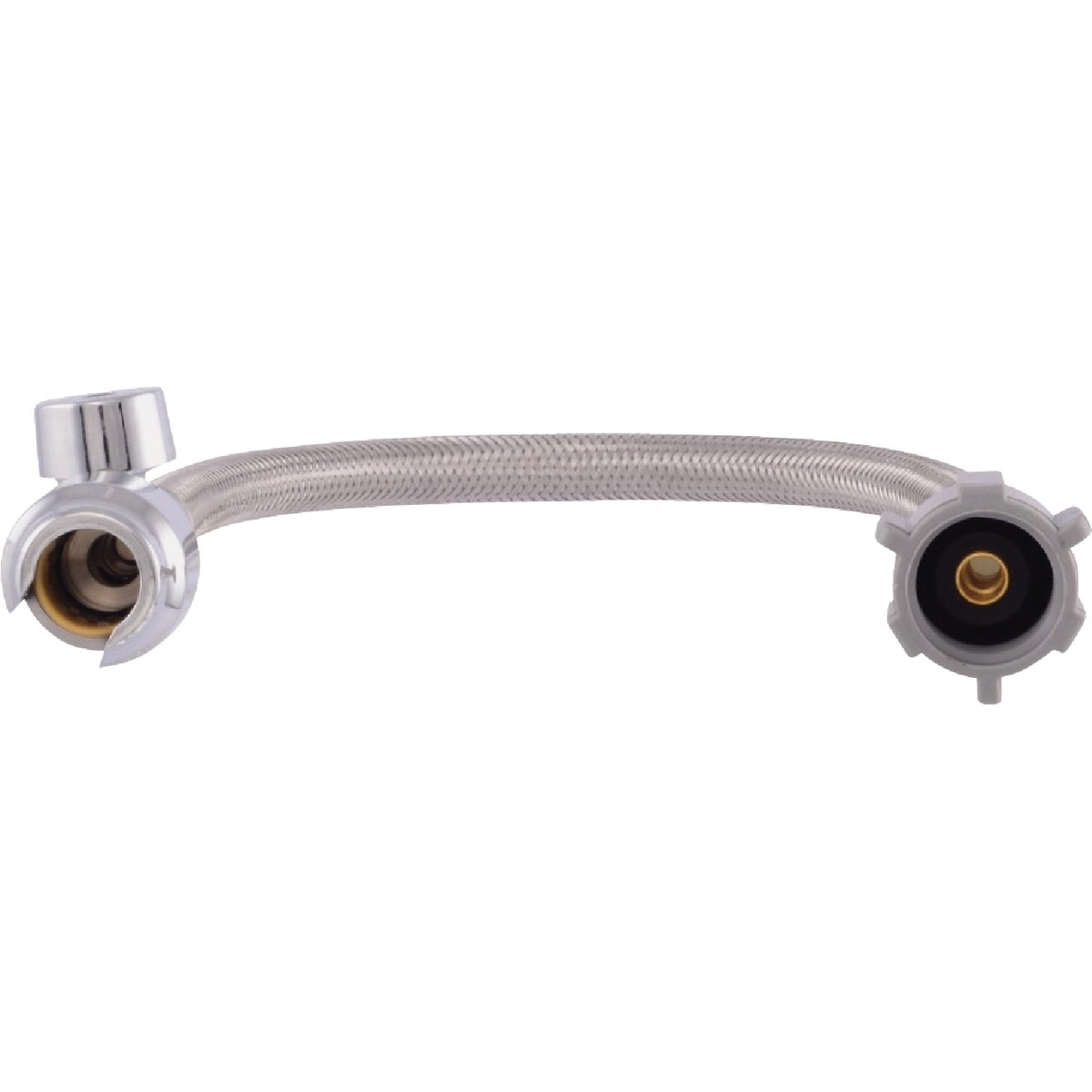 SharkBite 1/2 In. C x 7/8 In. BC x 16 In. L Braided Stainless Steel Toilet Connector Image 7